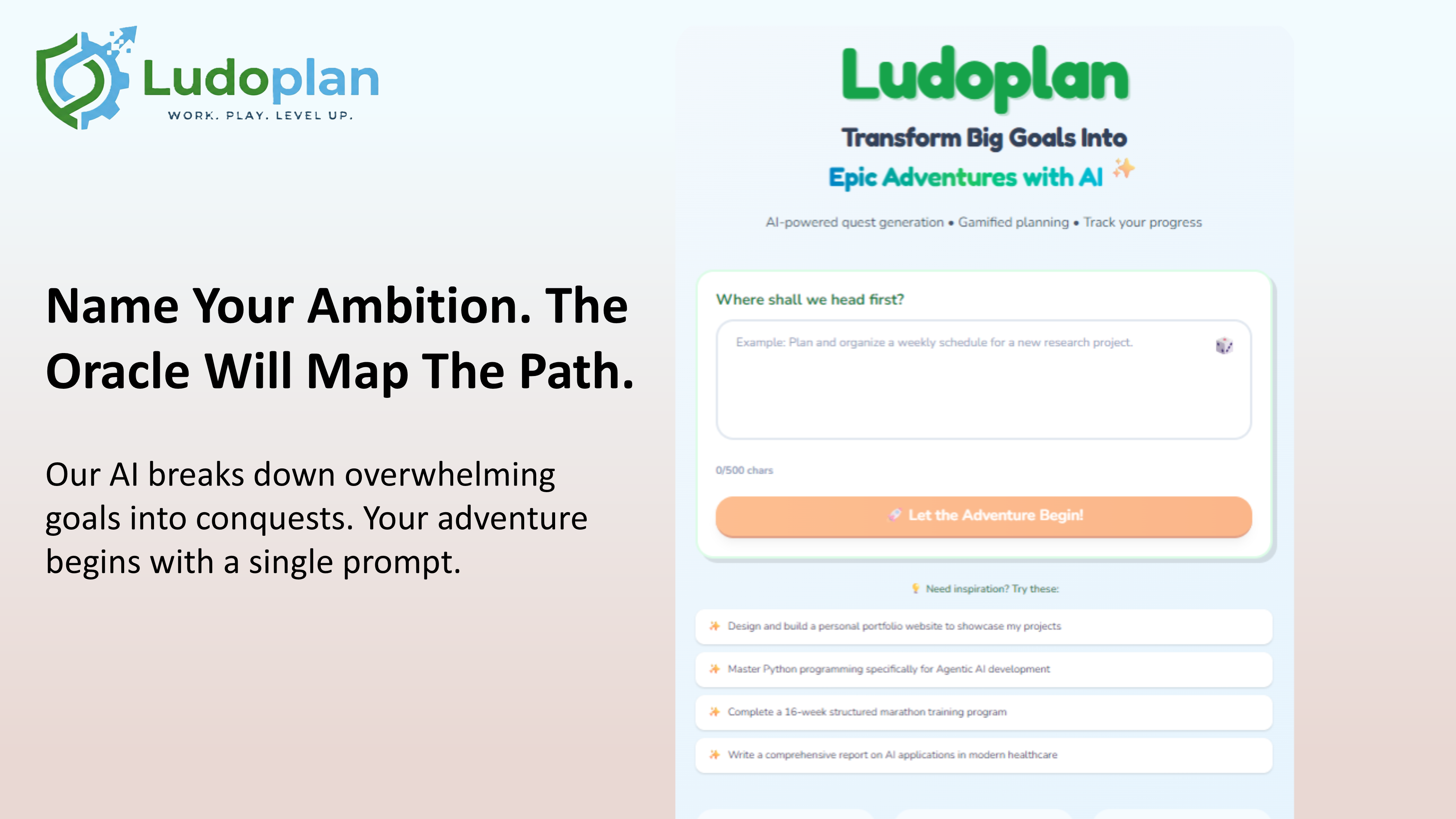 Ludoplan - Screenshot 5 showing product features and functionality