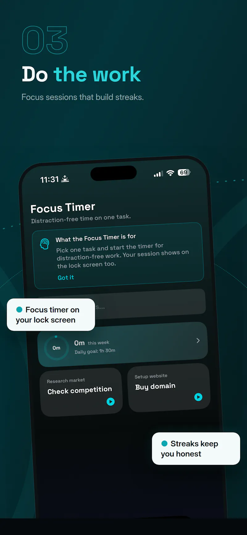 Goalzly screenshot 3