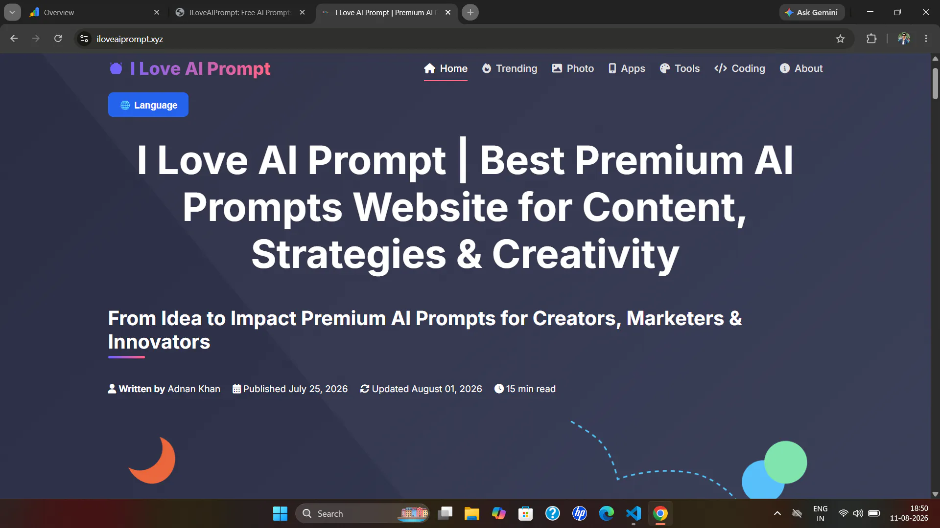 ai prompt library collection website