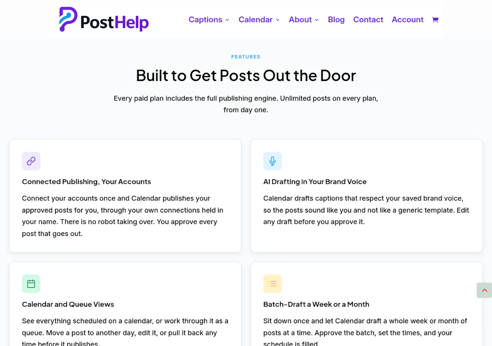 PostHelp Calendar screenshot 6