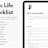 Stoic Life Checklist