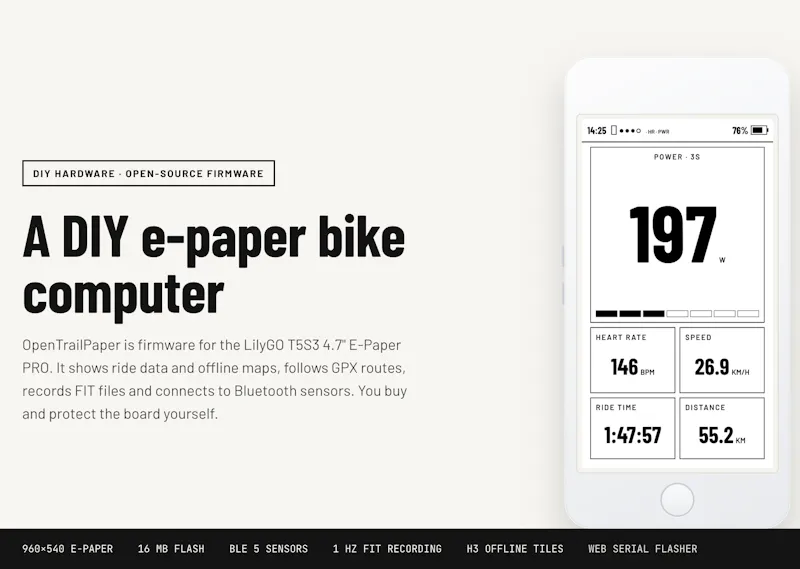 Open Trail Paper screenshot 1
