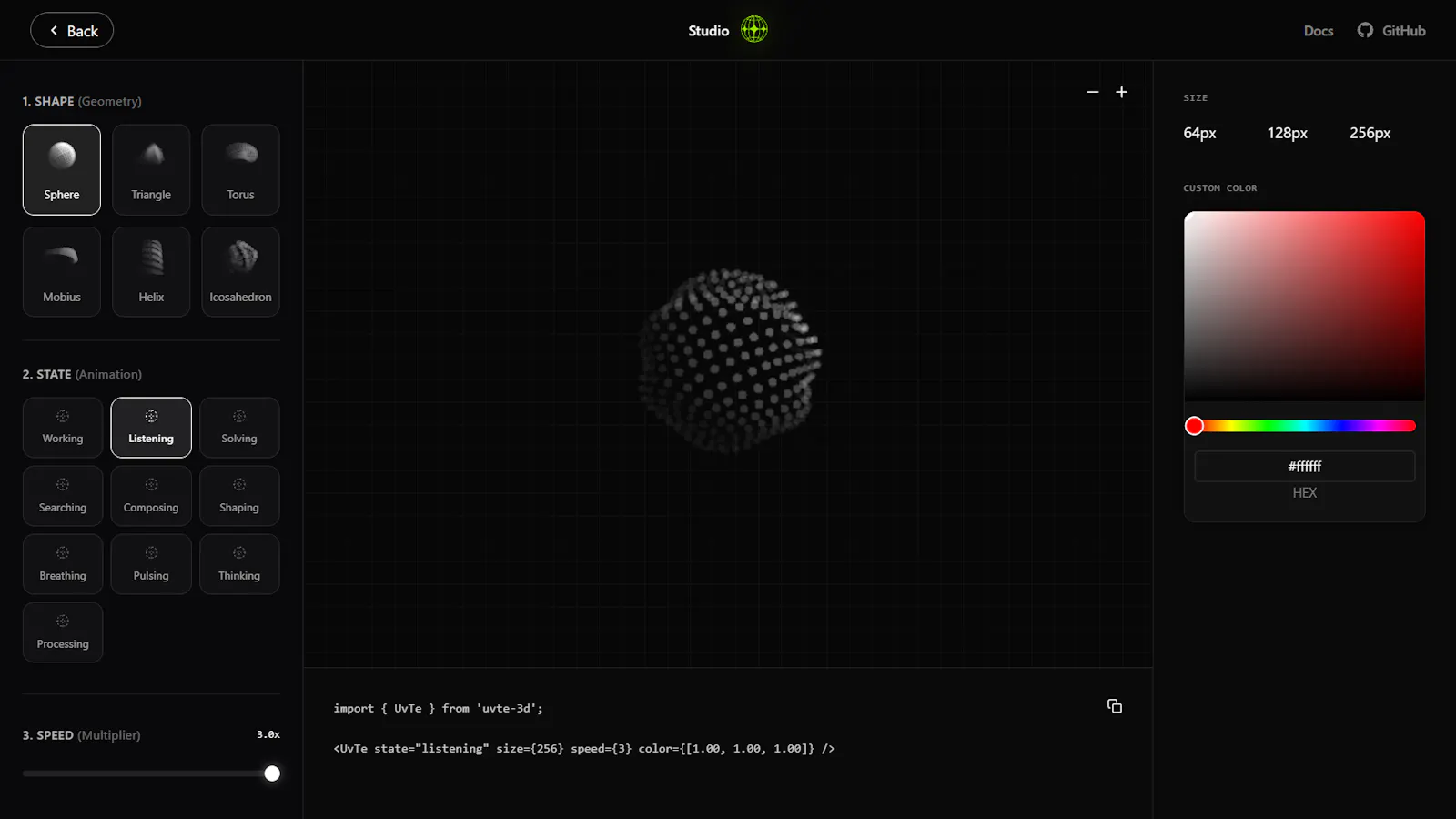 UvTe-3d screenshot 2