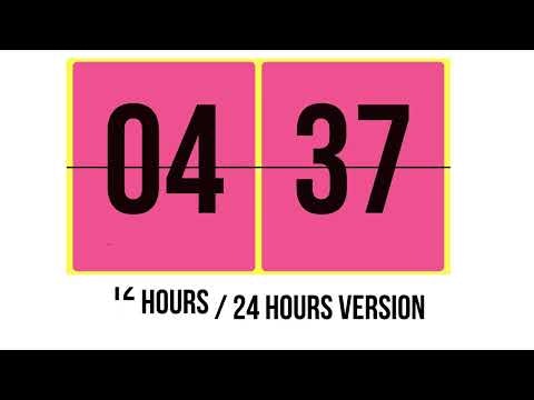 Zeve Flipclock Notion Widget 17 Themes gallery image