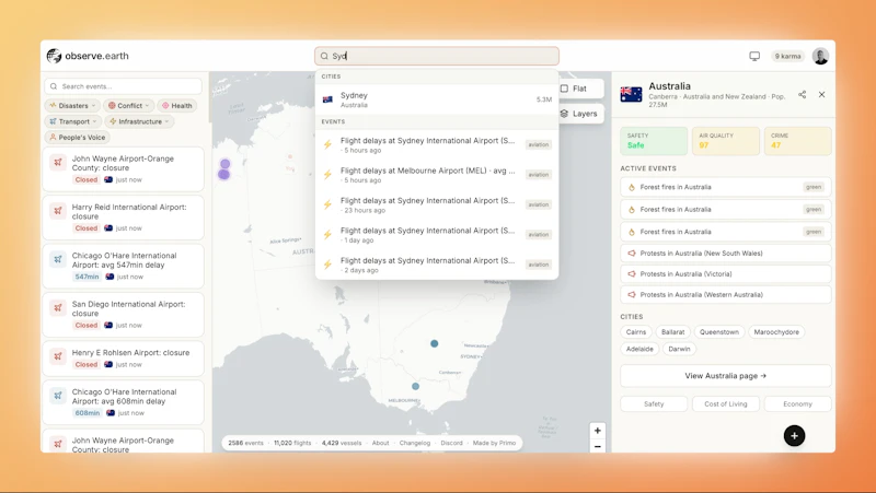 observe.earth screenshot 3
