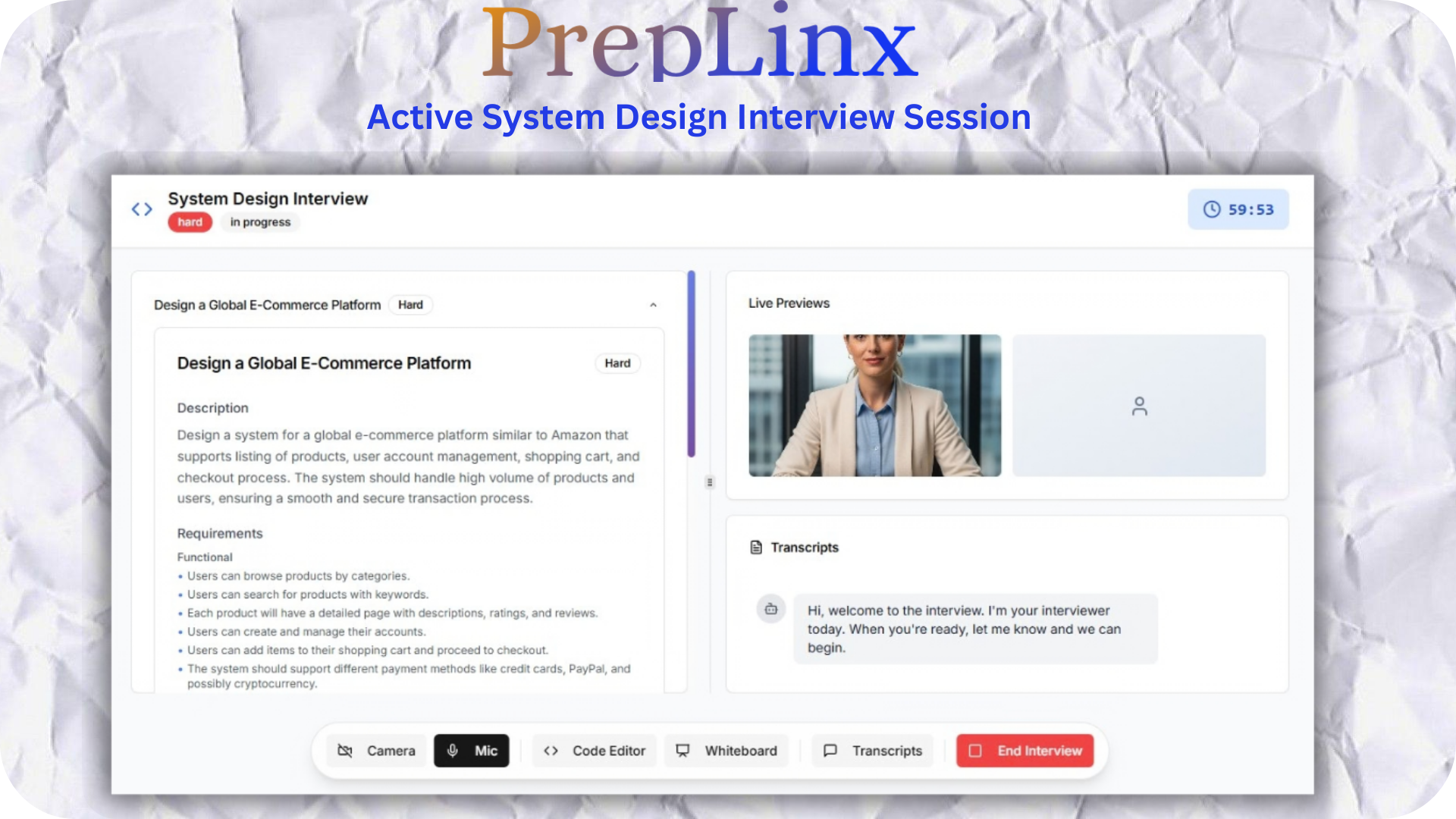 PrepLinx - Screenshot 2 showing product features and functionality
