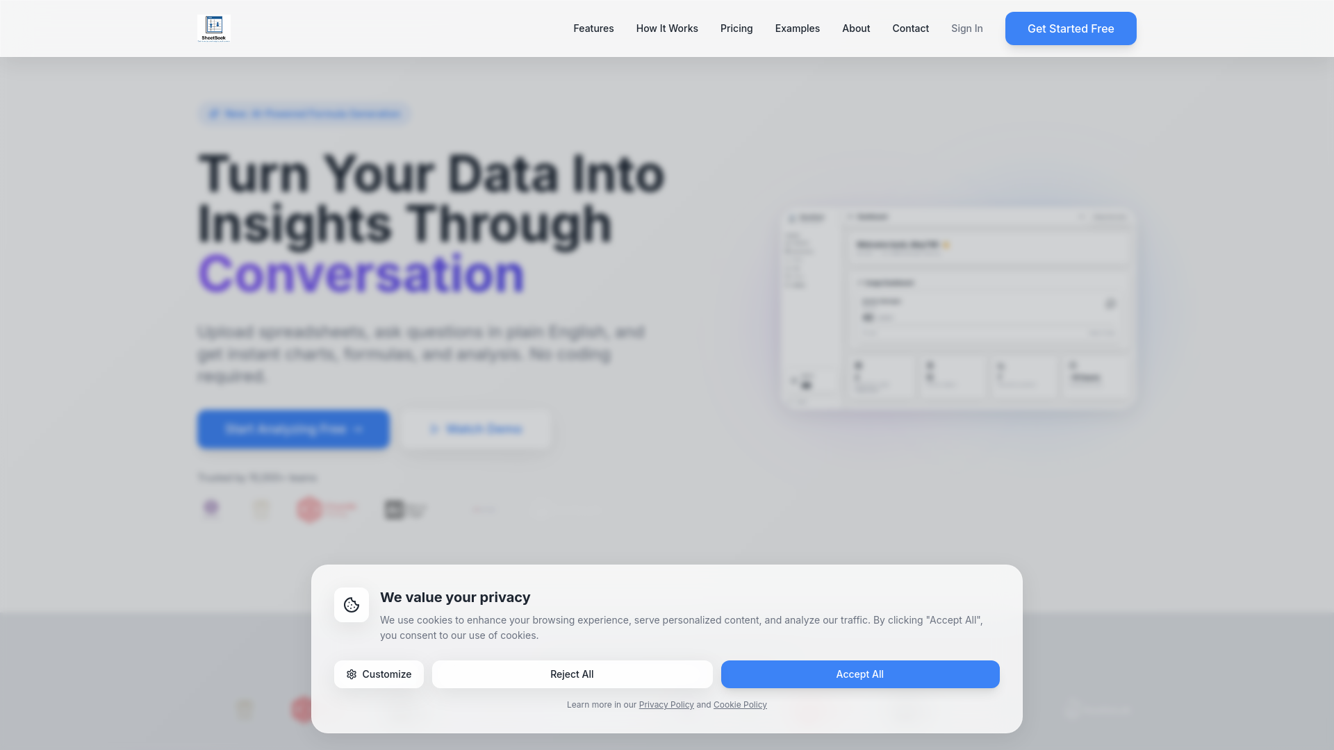 SheetSeek - Main screenshot showing features and interface