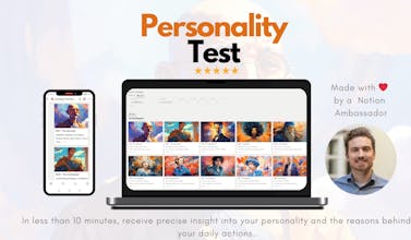 Personality Archetype Test for Notion gallery image