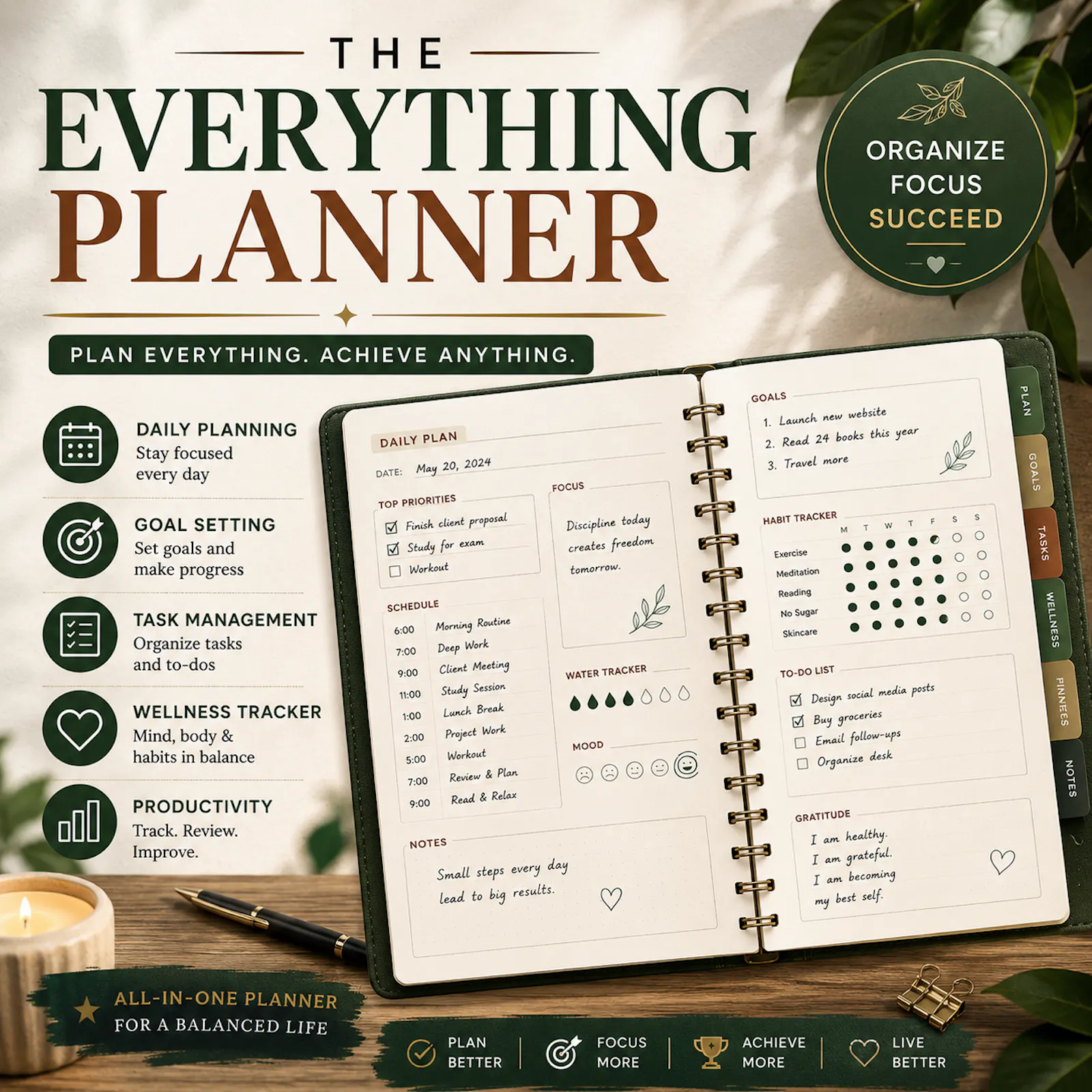 The Everything Notion Planner  screenshot 1