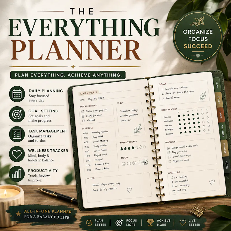 The Everything Notion Planner  screenshot 1
