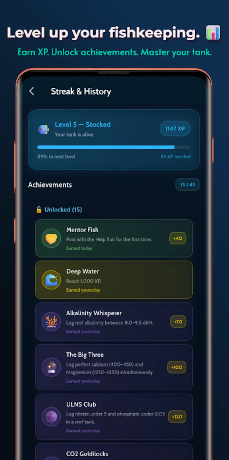 Tankly: Aquarium Tracker & Log screenshot 7