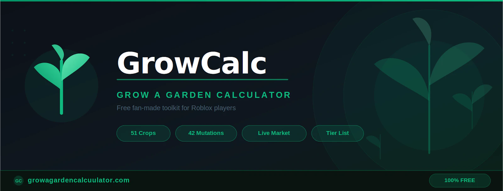 Grow a Garden Calculator screenshot 1