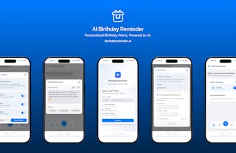 AI Birthday Reminder App gallery image