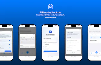 AI Birthday Reminder App gallery image
