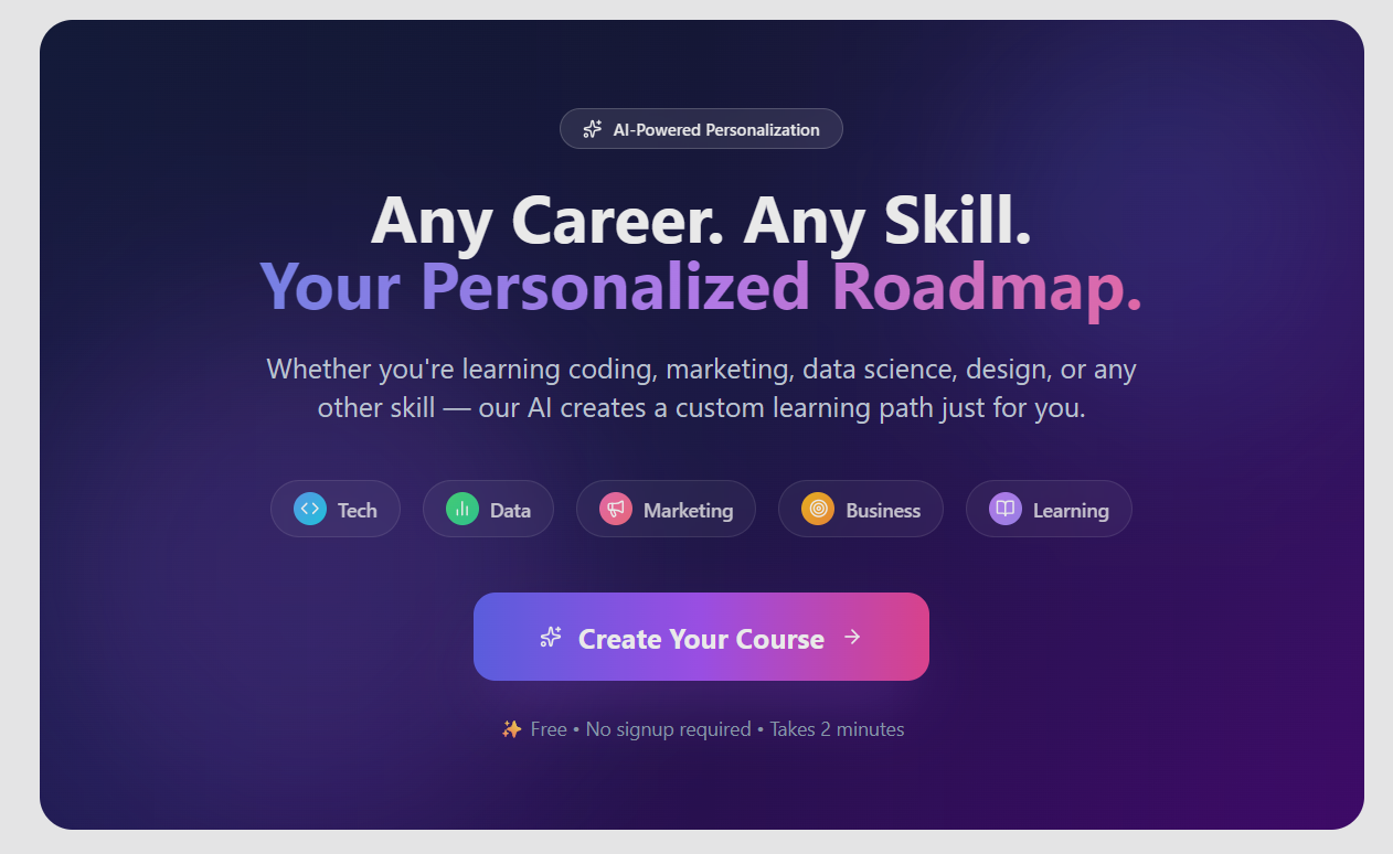 Free Online Courses with Certificate - Screenshot 2 showing product features and functionality