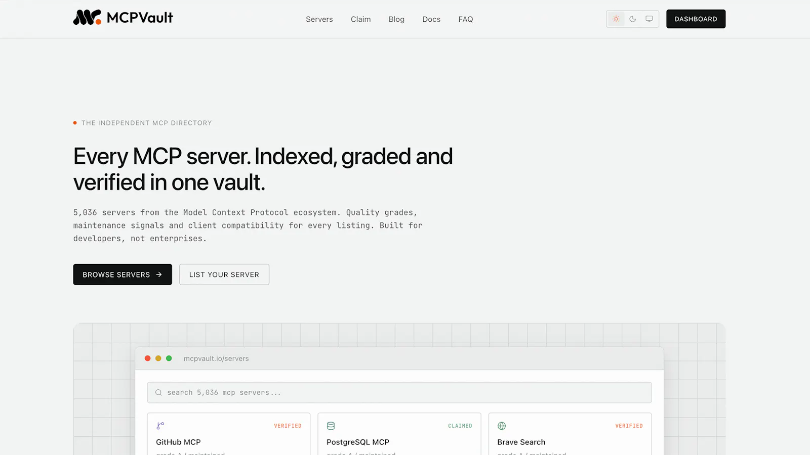 MCPVault screenshot 1