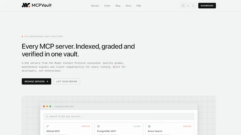 MCPVault screenshot 1