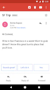 Gmail Go gallery image