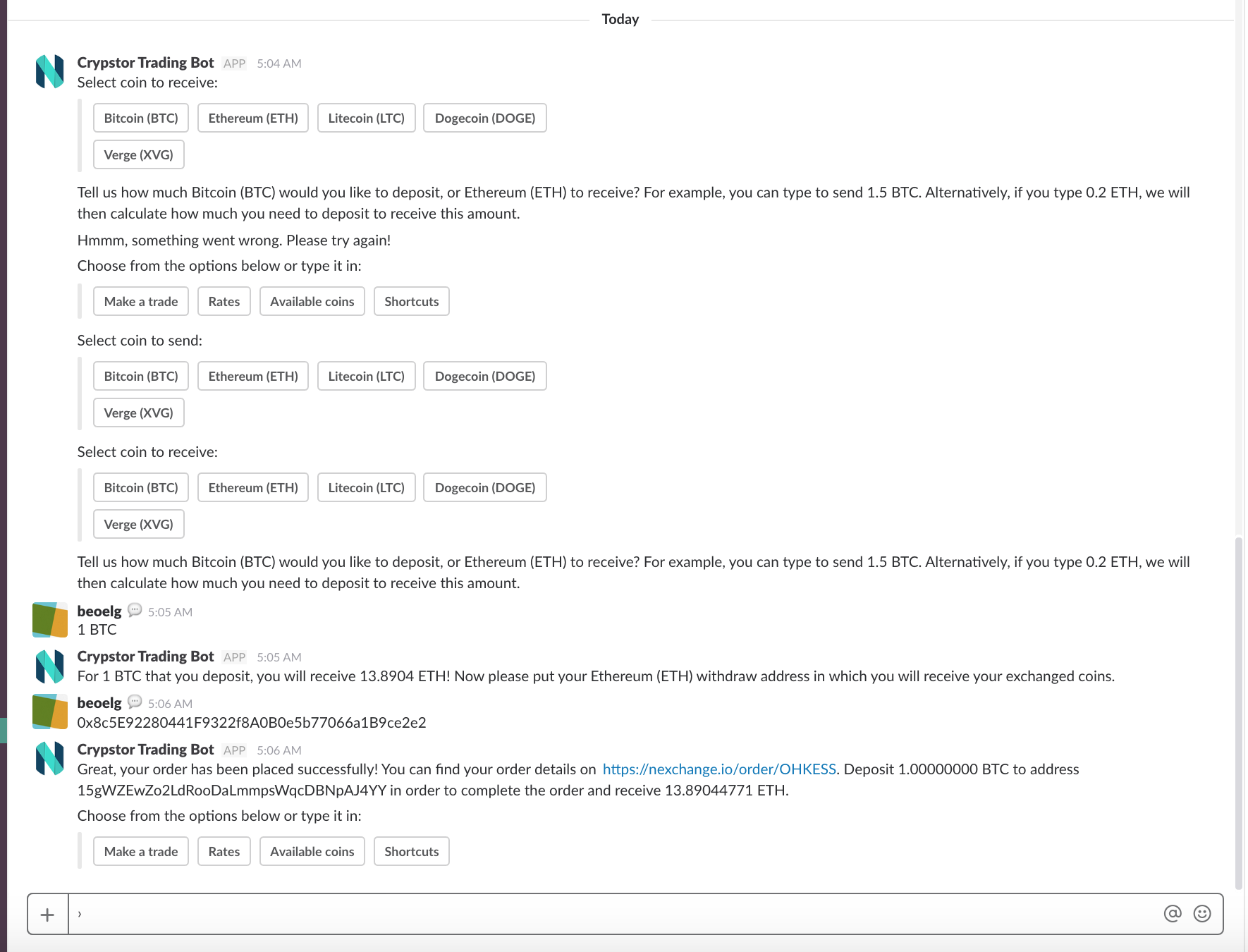 Crypstor - The Friendly Crypto Trading Bot gallery image