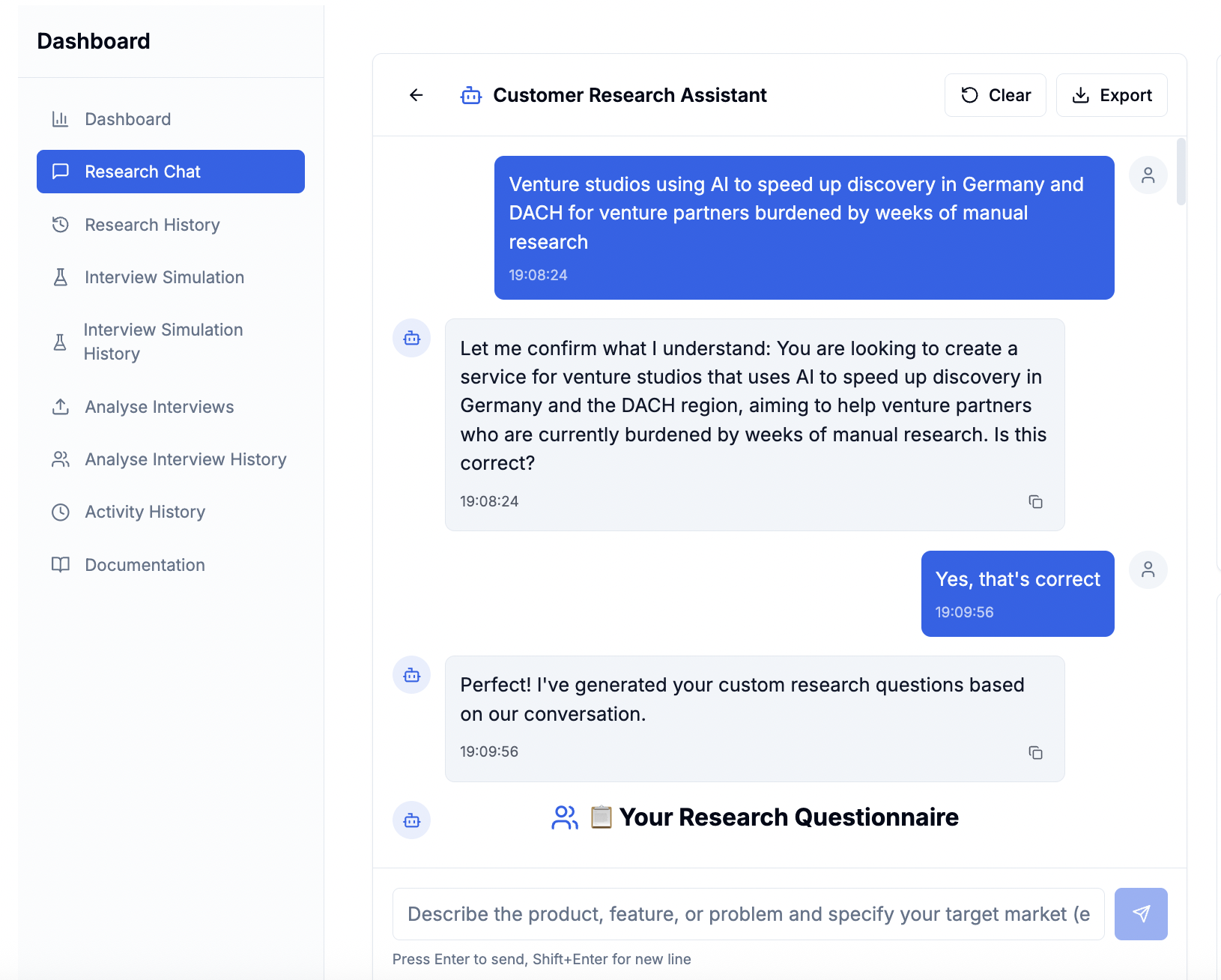 AxWise - AI User Discovery Engine gallery image