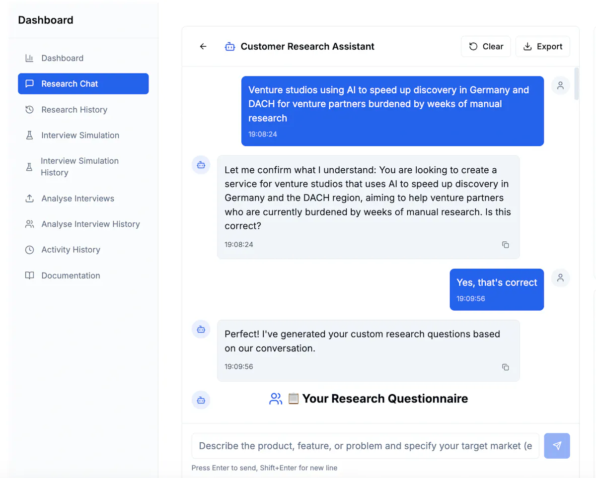AxWise - AI User Discovery Engine