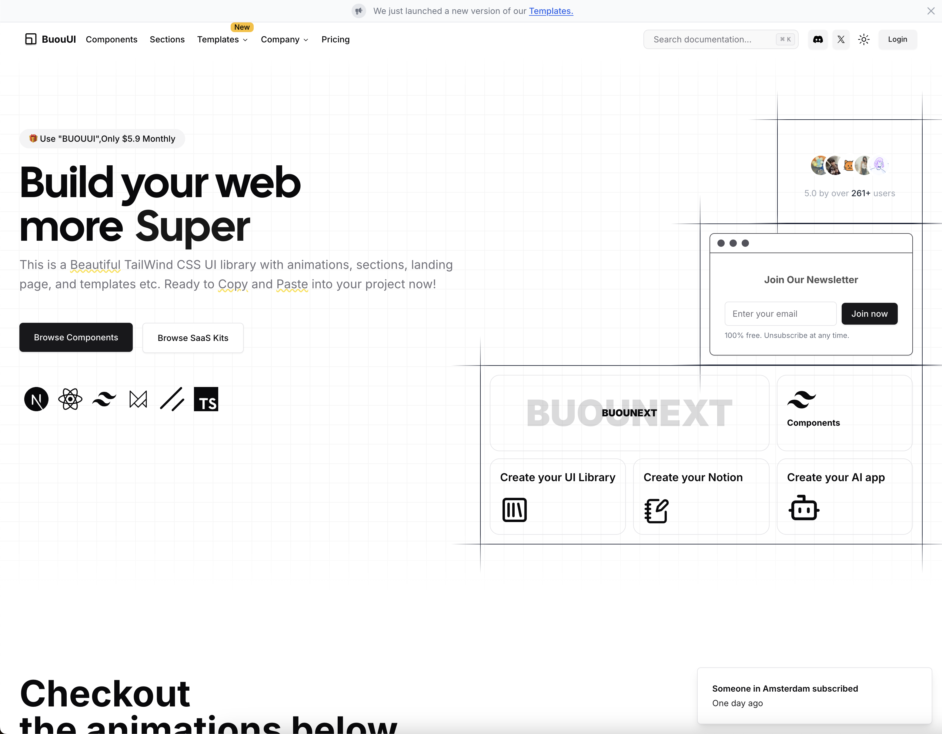 BuouUI gallery image