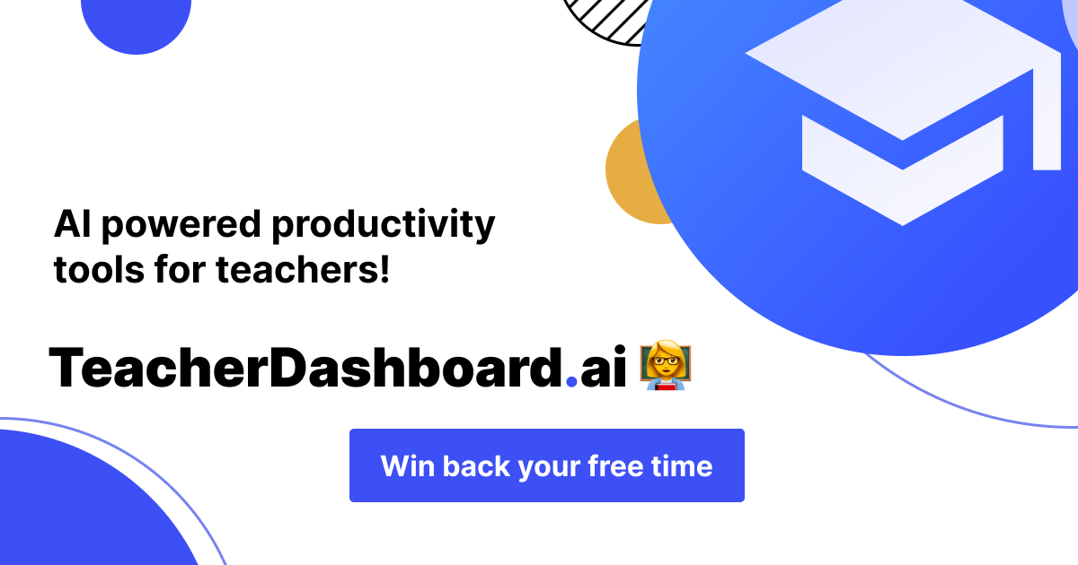 Media TeacherDashboard.ai - Pembuat rubrik AI, menandakan, laporan kad & banyak lagi 1