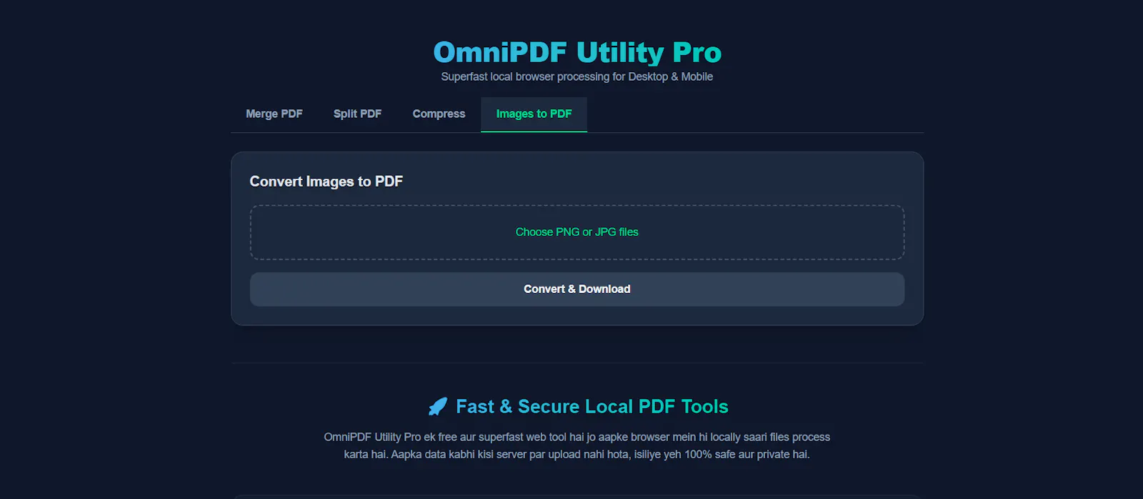 OmniPDF Utility Pro screenshot 4