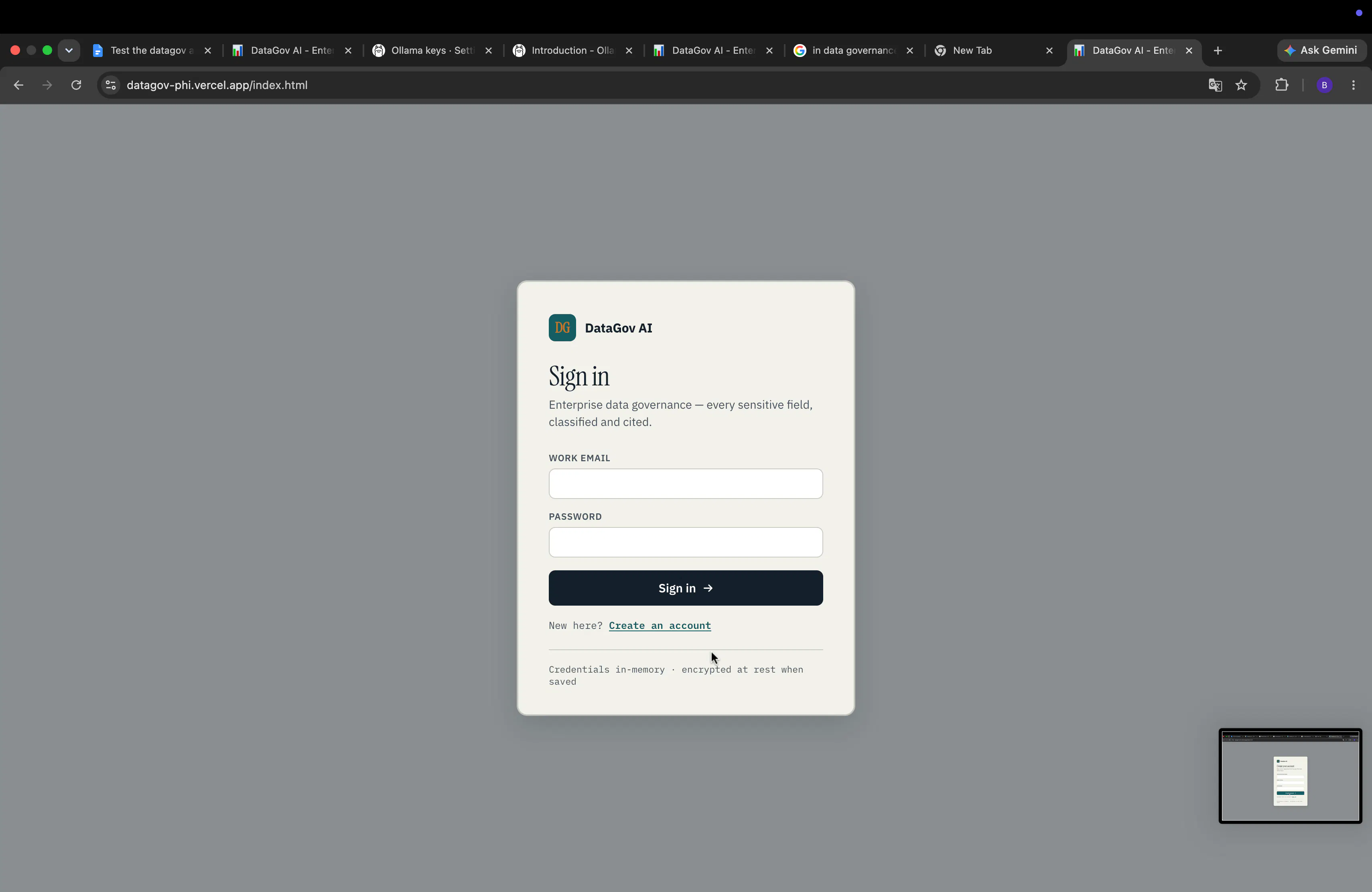 DataGov AI gallery image