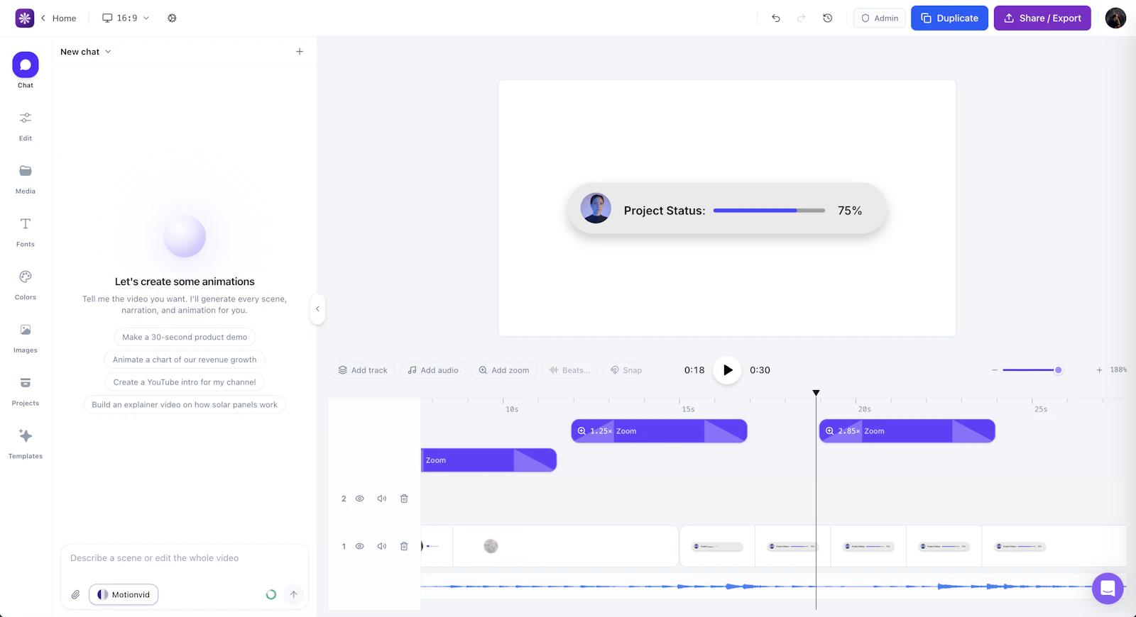 motionvid.ai screenshot 2