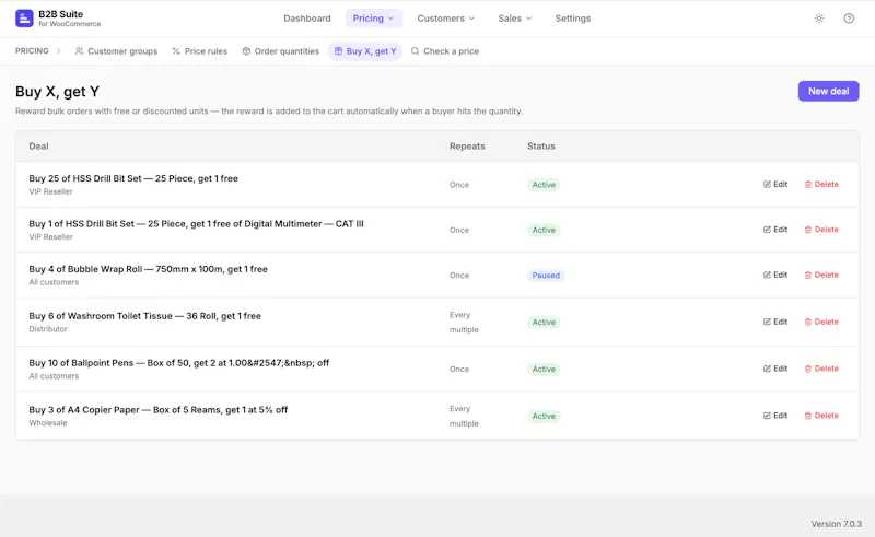 Softminal B2B Suite for WooCommerce screenshot 7