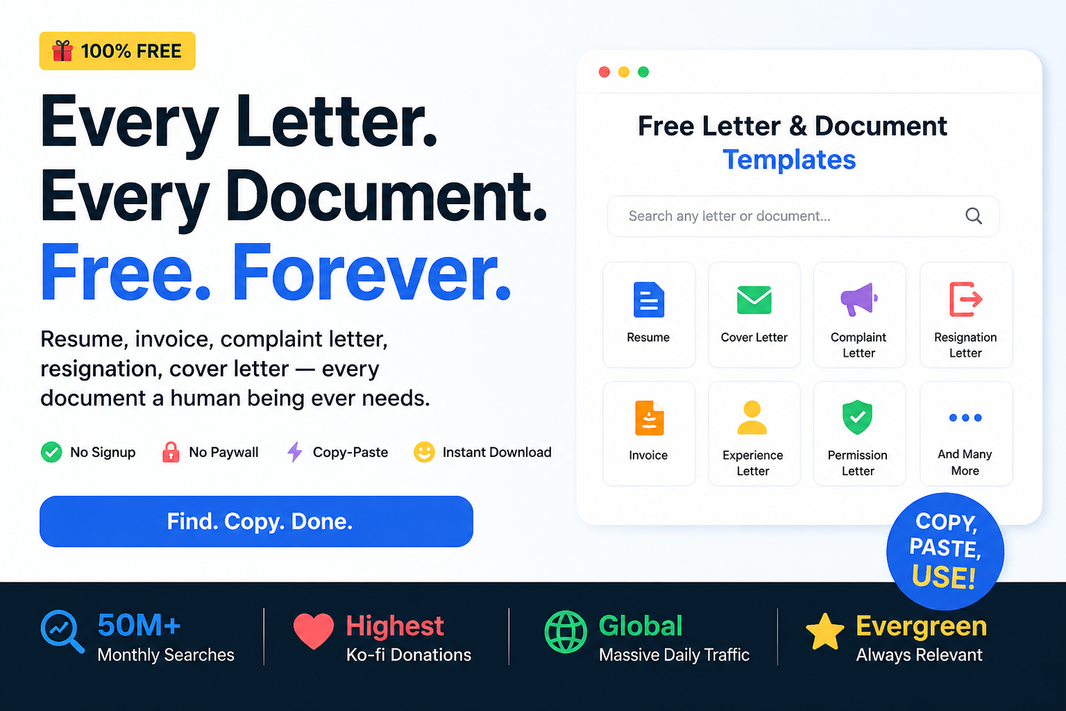 FreeLetterKit