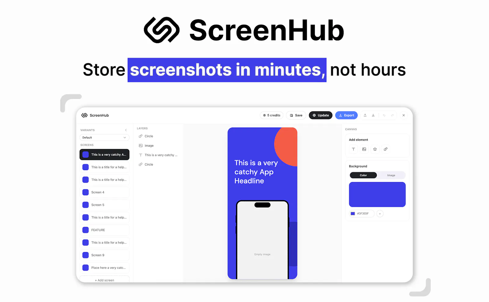 ScreenHub screenshot 2