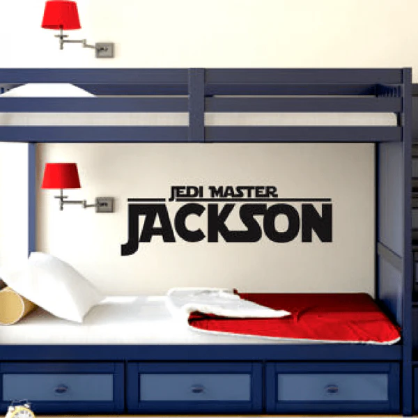 Jedi Master Bedroom Decals