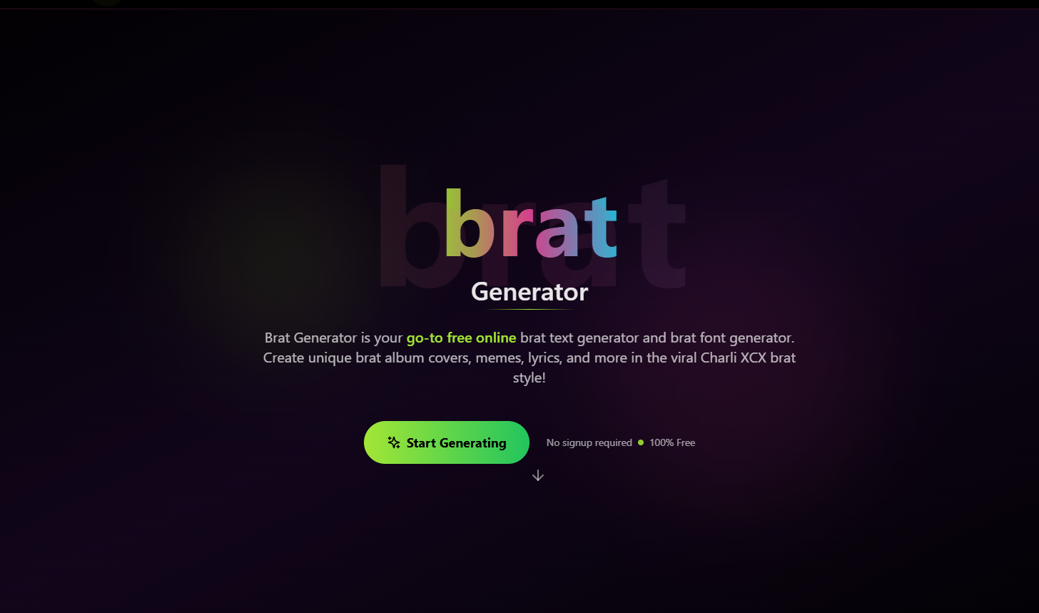 Brat Generator gallery image