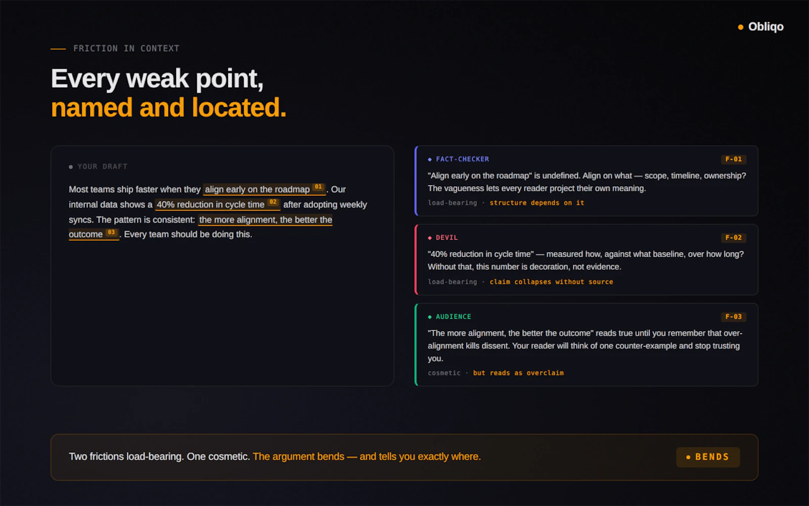 Obliqo screenshot 2