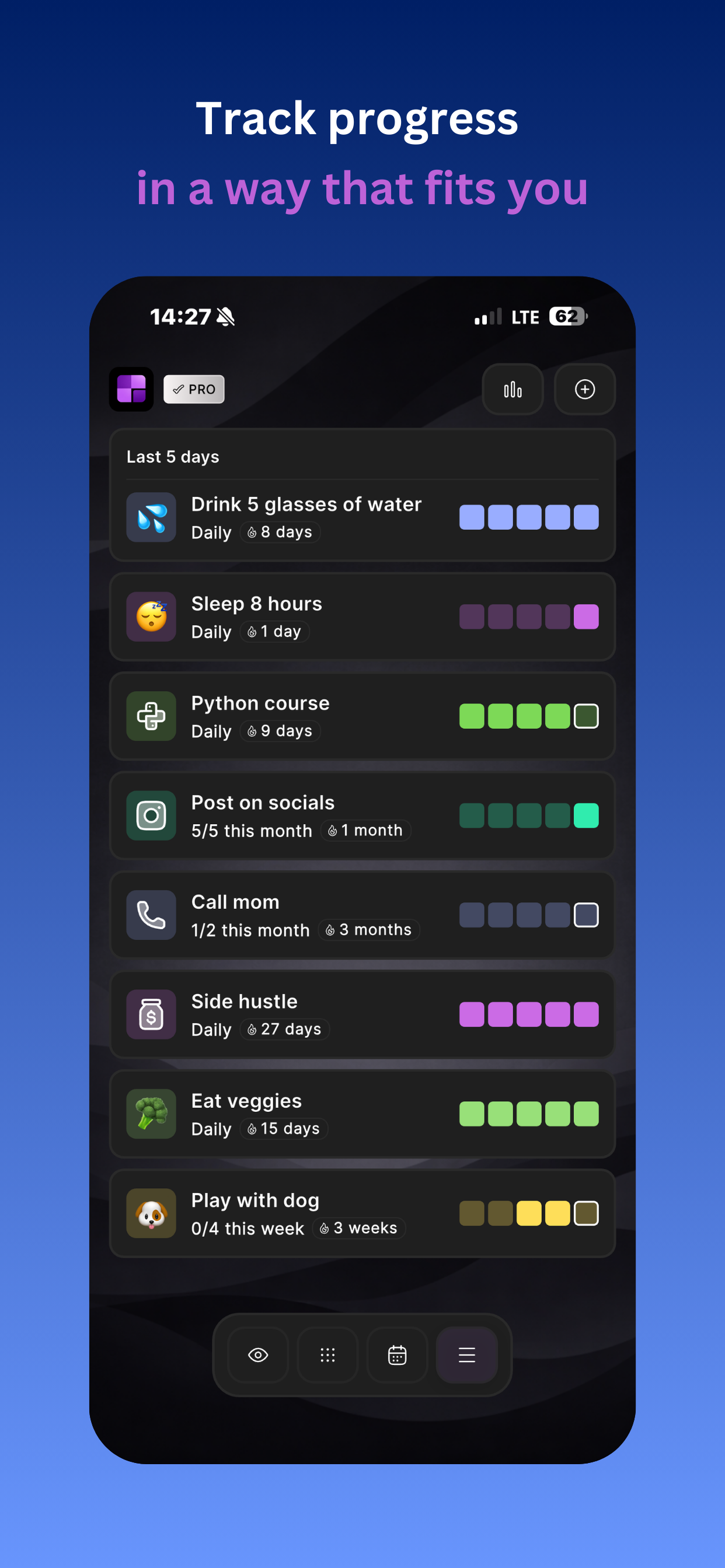 HabitHelp - Screenshot 2 showing product features and functionality
