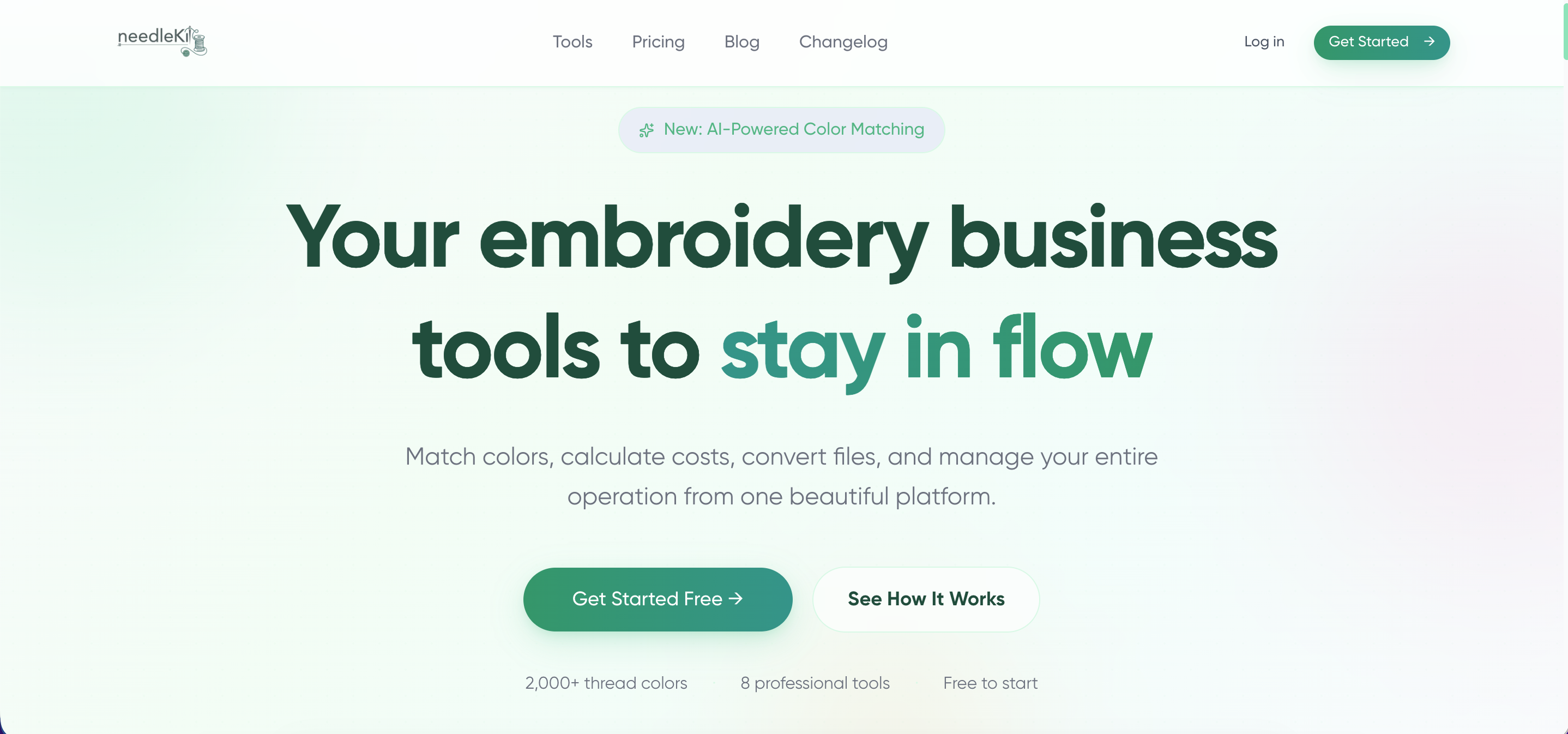 NeedleKit - Embroidery Business Software gallery image
