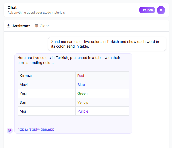 StudyGen gallery image