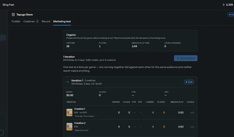 Build a mobile game from a video with AI screenshot 4