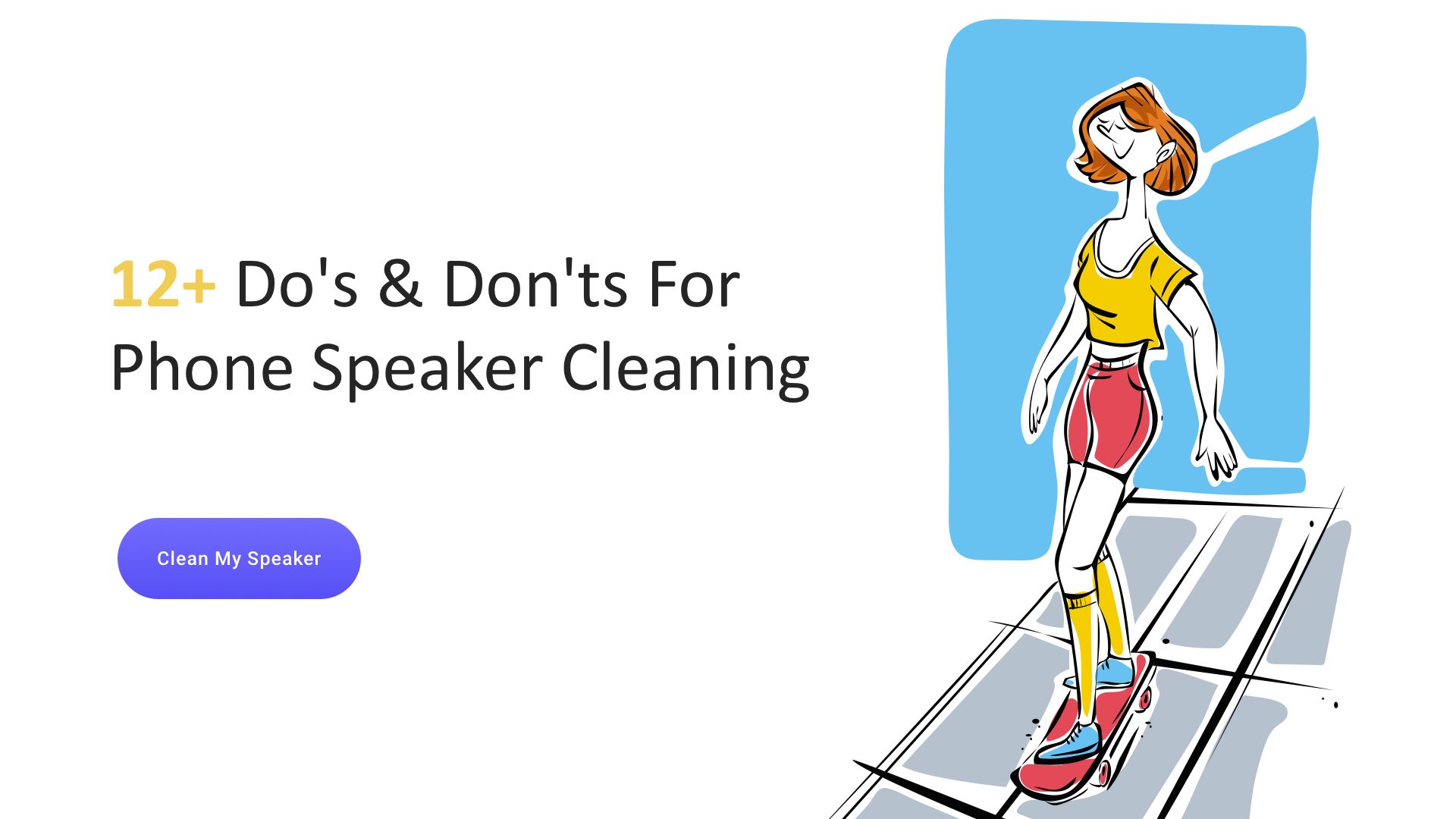 Clean My Speaker Clear Phone Speaker With Water Removal Sound Product Hunt