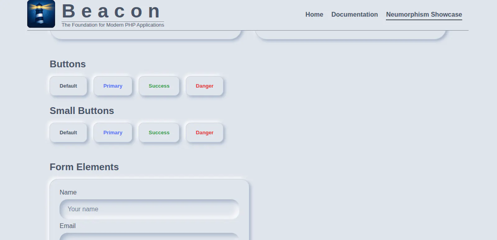 Beacon PHP screenshot 1