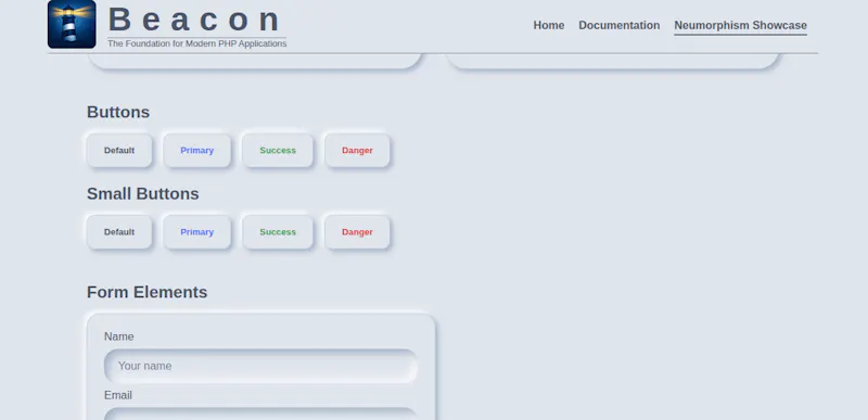 Beacon PHP screenshot 1