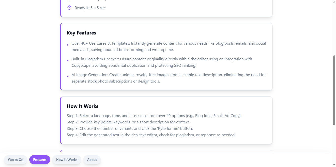 Tool Engine - Screenshot 5 showing product features and functionality