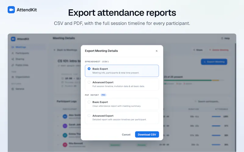 AttendKit screenshot 3