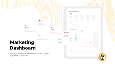 Marketing Dashboard gallery image