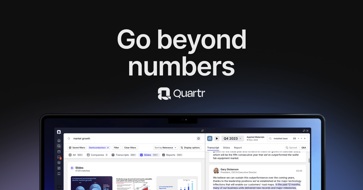 startuptile Quartr-Go beyond numbers