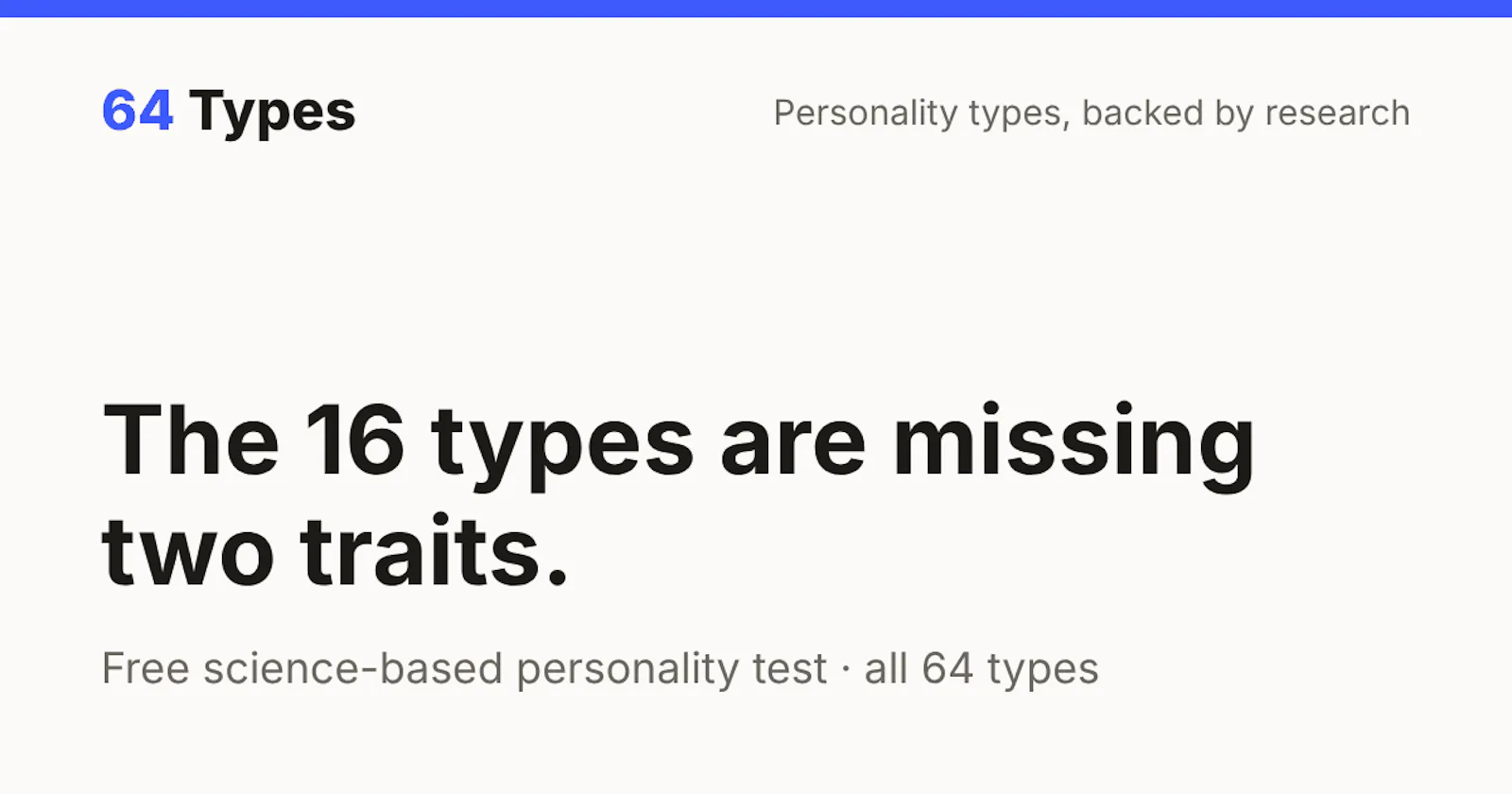 64 Types screenshot 1