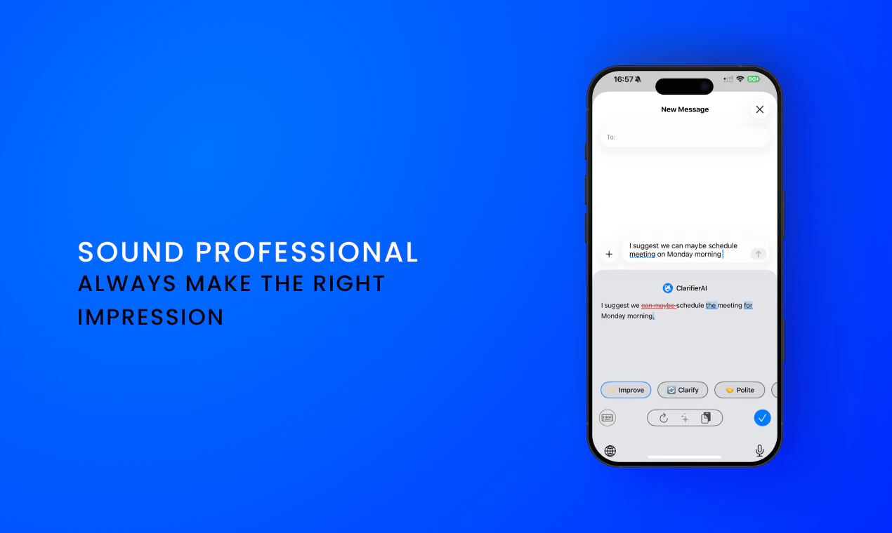 ClarifierAI for IOS screenshot 3