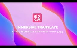  Immersive Translate Bilingual Video media 1